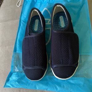 Navy Blue Orthopedic Shoes, Size 7